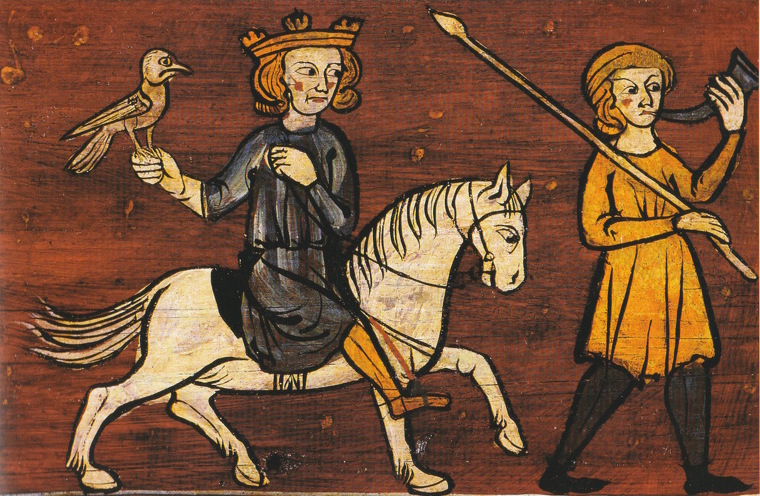 RepresentaciÃ³ d'un rei a Montpeller en temps de Jaume I.