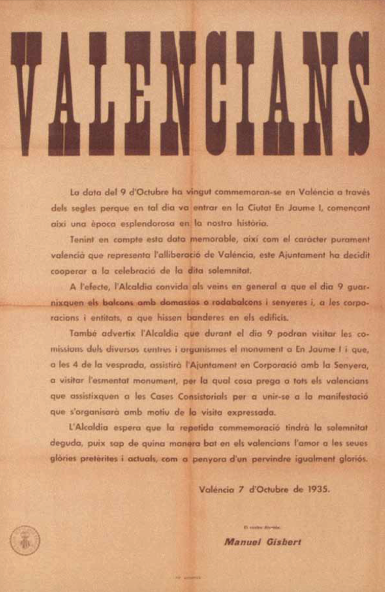Ban del 9 d'Octubre de 1935.