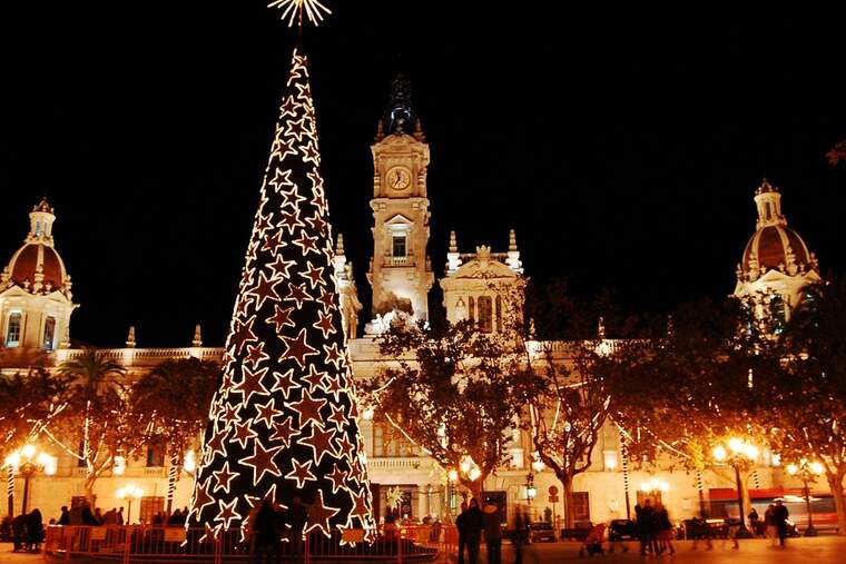 Arbre de nadal i decoraciÃ³ nadalenca en la Comunitat Valenciana