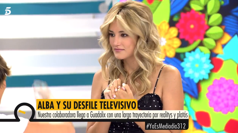 Alba Carrillo estÃ  molt emocionada amb la seva nova aventura televisiva