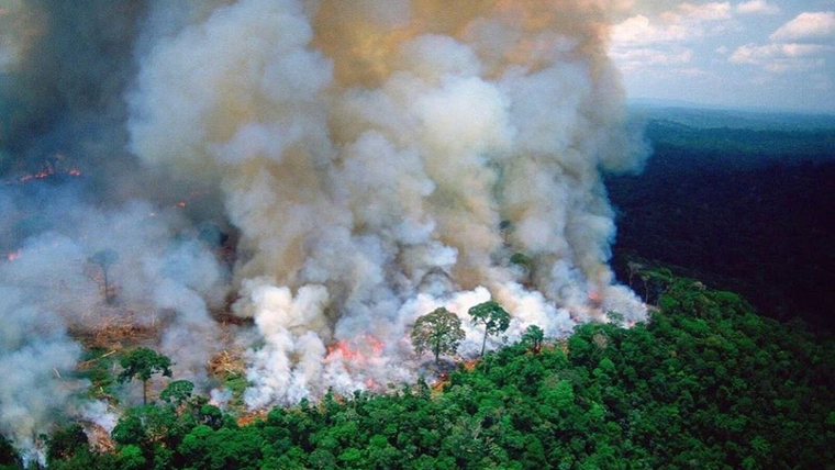 Incendi a l'Amazones