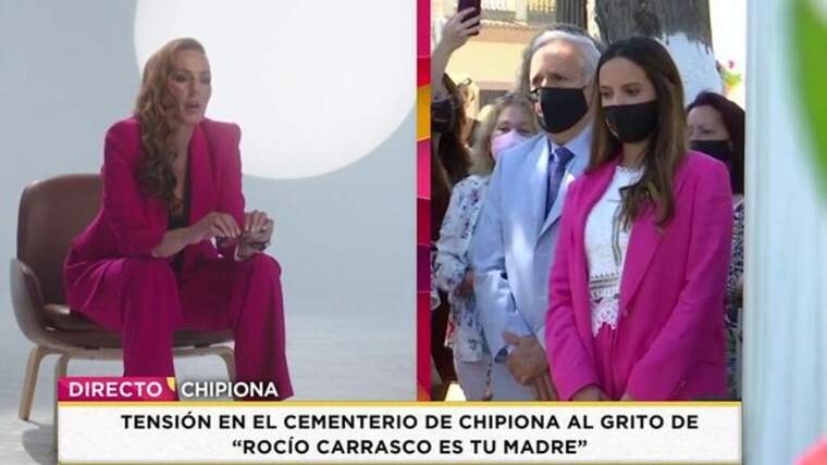 RocÃ­o Carrasco i Gloria Camila vestides igual