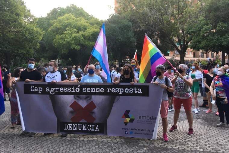 Els colÂ·lectius LGTB+ de ValÃ¨ncia planten cara davant l'augment de les agressions | Lambda ValÃ¨ncia
