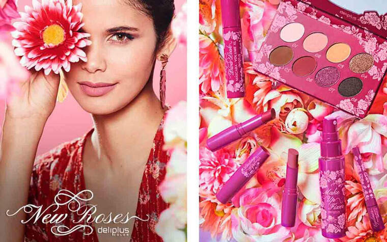 Imatge promocional de la colÂ·lecciÃ³ 'New Roses' de maquillatge de Mercadona