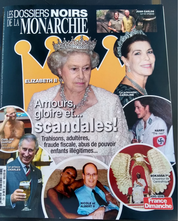 Portada de la revista 'Els dossiers negres de la monarquia'