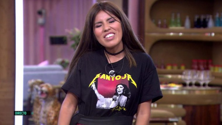 Isa Pantoja aparece en 'GH VIP' con una camiseta dedicada a su madre