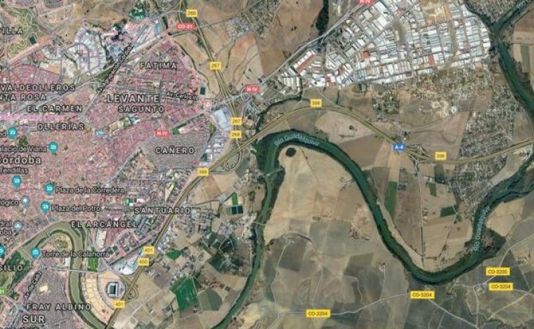 Visió de Còrdova en Google Maps
