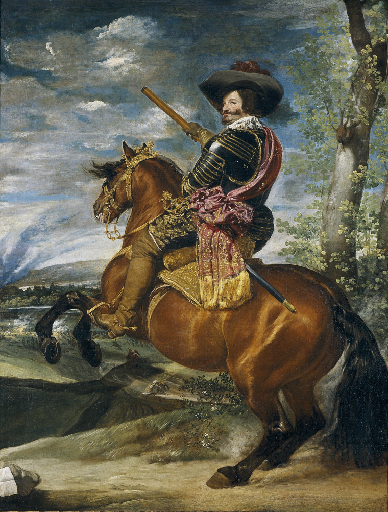 Gaspar GuzmaÌn, el comte-duc d'Olivares per Diego VelaÌzquez (Museu del Prado)