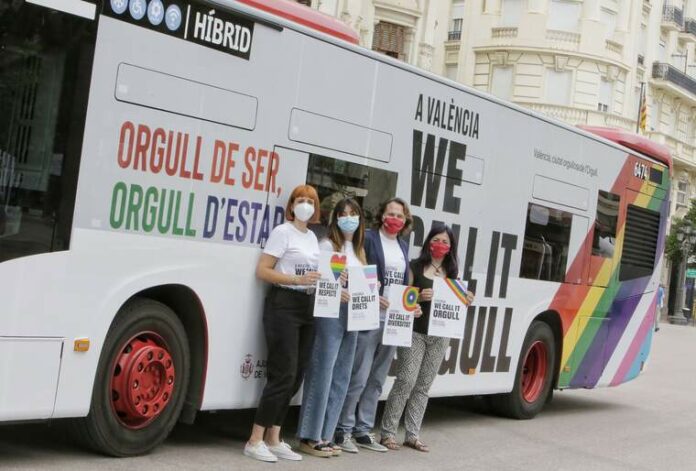 Bus del Dia de l'Orgull a València