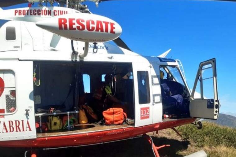 Helicòpter rescat de Cantàbria