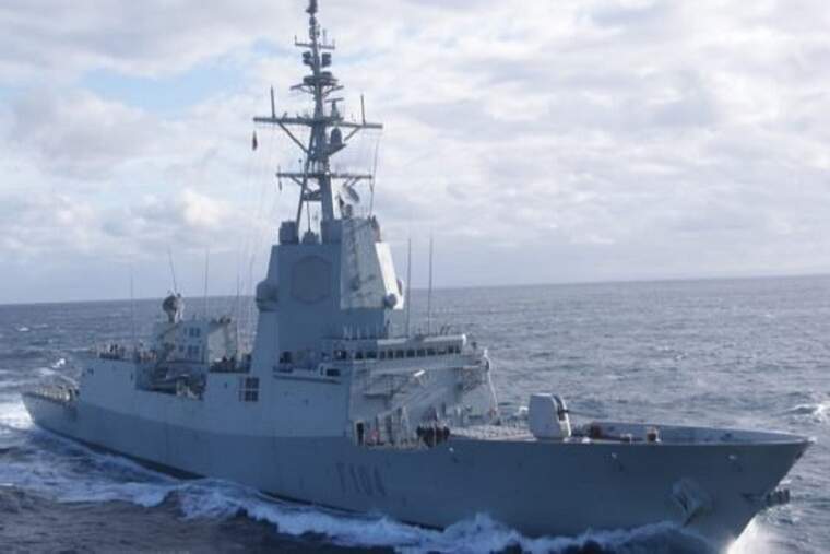 La fragata 'Bles de Lezo' de l'Armada Espanyola