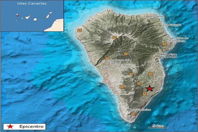La Palma registra un dels terratrémols més sentits de l'erupció