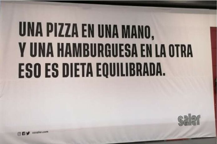 Cartell dieta equilibrada El Saler