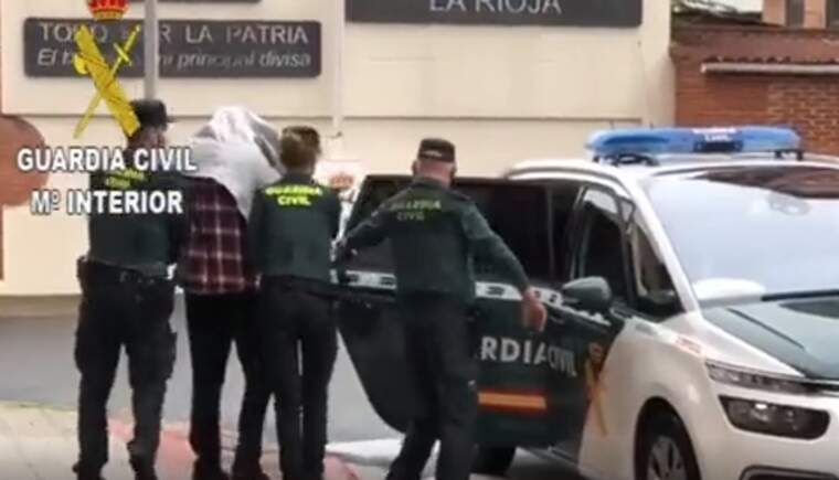 Presó provisional comunicada sense fiança per al detingut de Lardero