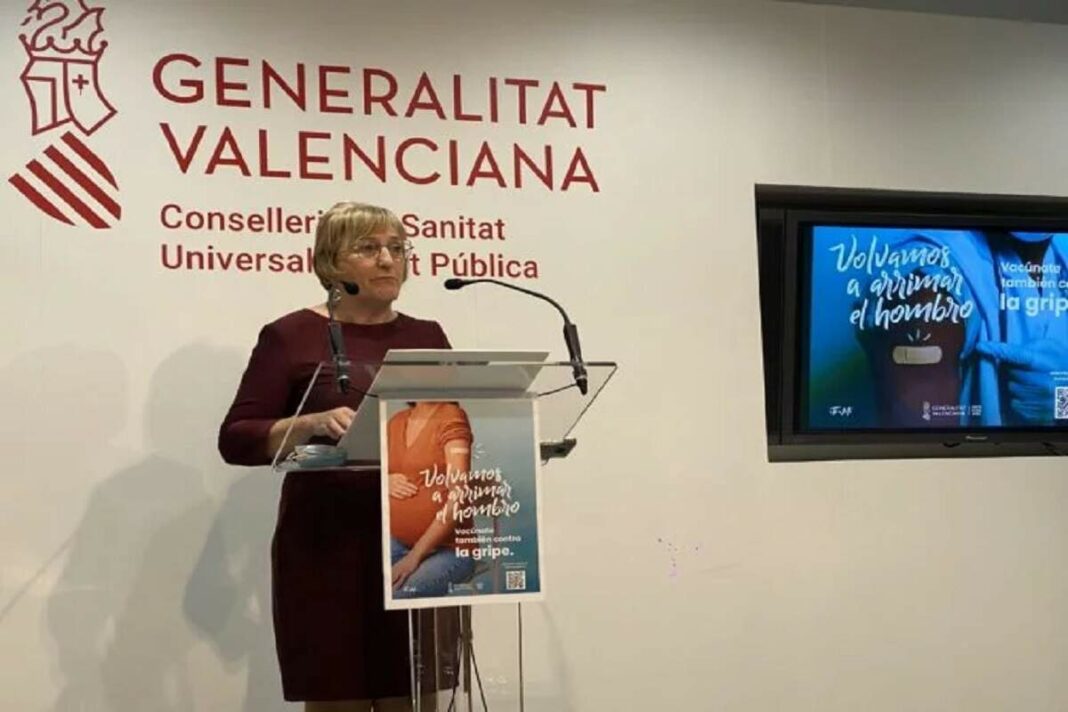 La consellera de Sanitat, Ana Barceló, en roda de premsa