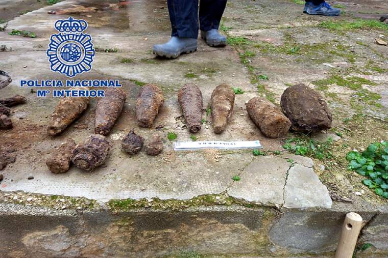 Localitzen 18 artefactes explosius de la Guerra Civil a Alcoi