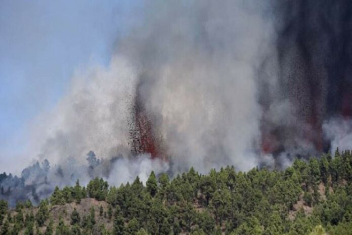 Cendres volcà Las Palmas