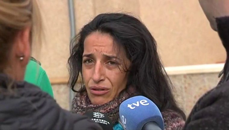 Imagen de la madre de Gabriel hablando de la desapariciÃ³n de su hijo