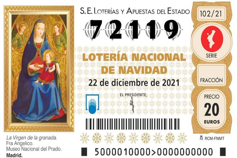 Segon premi loteria de nadal 2021