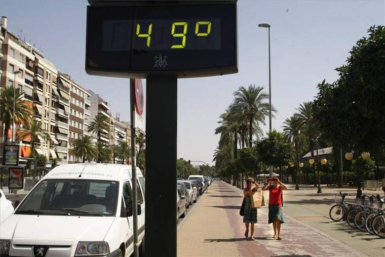 Sanitat activa alerta per a demà per calor en gran part de la Comunitat Valenciana