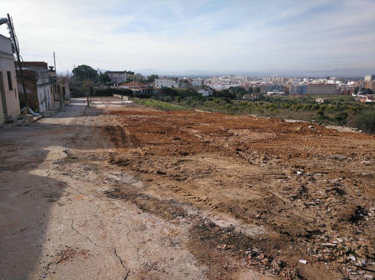 Esplanada on s'ubicarà la zona verda