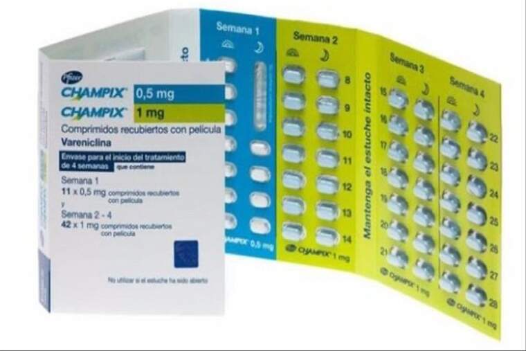 Champix, medicament per a deixar de fumar