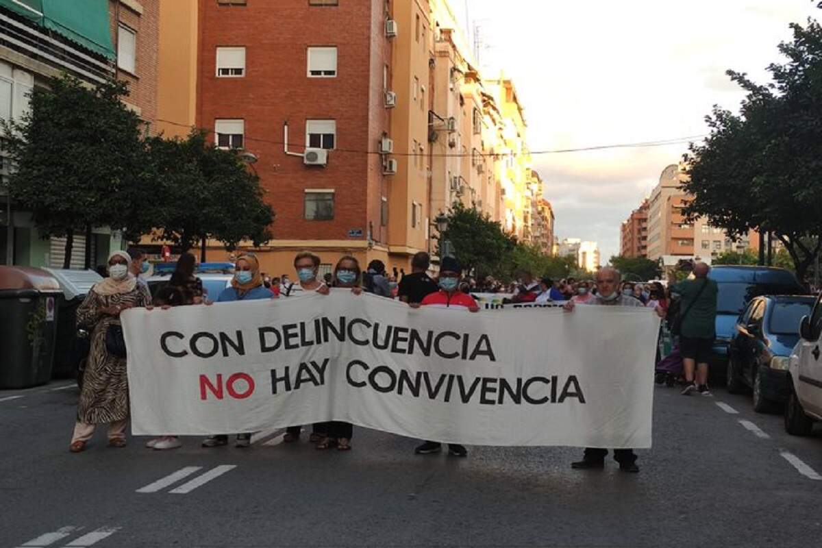 Manifestació veïns Orriols