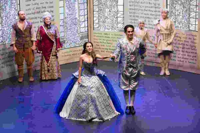 Espectacle de 'La bella i la bestia' en Godella