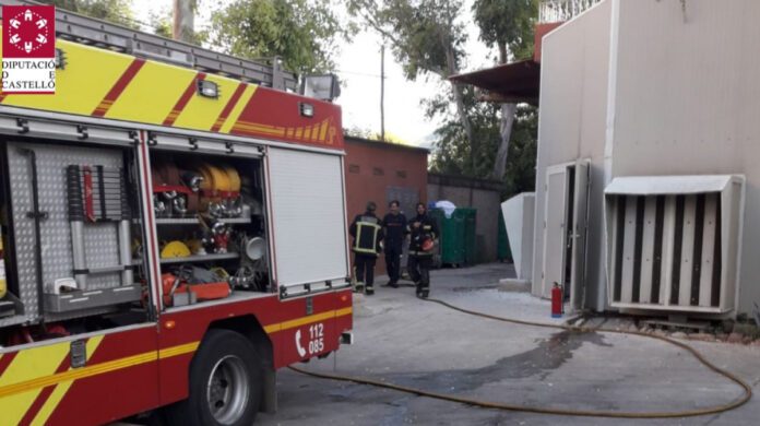 Efectius dels bombers en l'incendi Efectius dels bombers en l'incendi