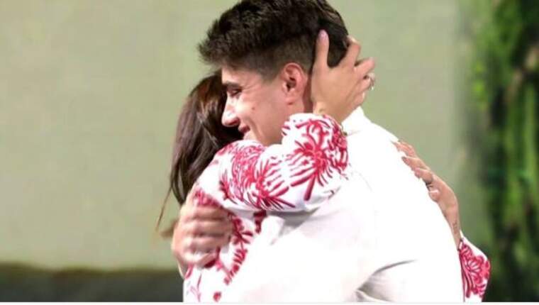 Sandra Pica i Julen en 'Supervivientes'
