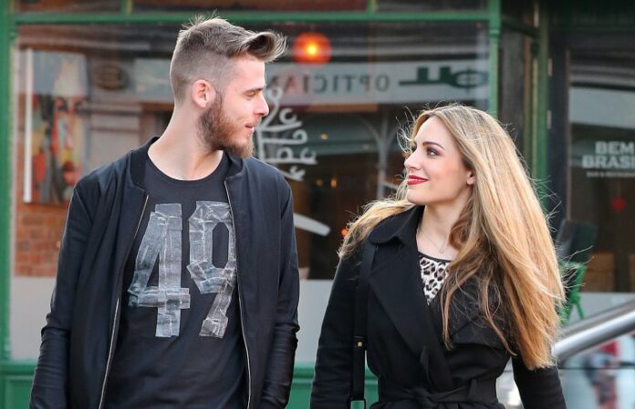 Edurne y de Gea en Manchester Edurne y de Gea en Manchester