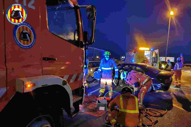 Accident de trànsit en Silla