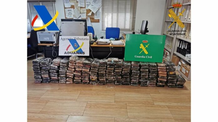 175 kilos de cocaïna confiscats 175 kilos de cocaïna confiscats