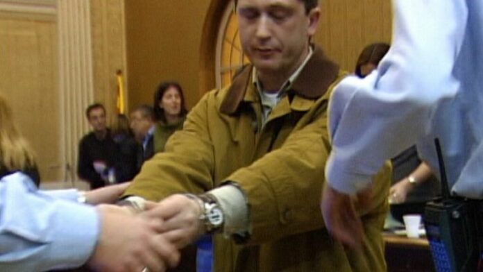 L'home, Jordi Magentí, detingut, durant el judici que es va celebrar a Girona. L'home, Jordi Magentí, detingut, durant el judici que es va celebrar a Girona.