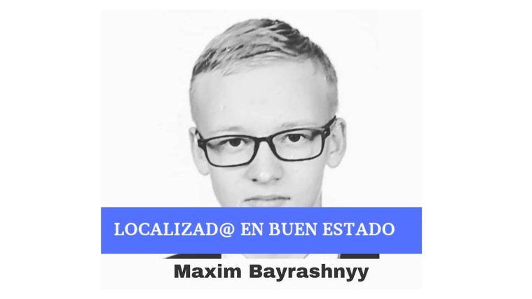 Localitzen en bon estat a Maxim, desaparegut des de dimarts