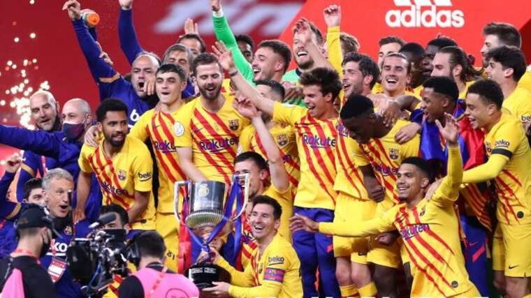 FC Barcelona campió de la Copa del Rey 2021