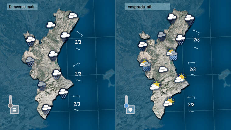 Oratge demÃ  dimecres 15 de setembre
