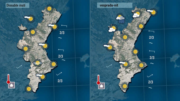 Oratge demÃ  dissabte 29 de maig