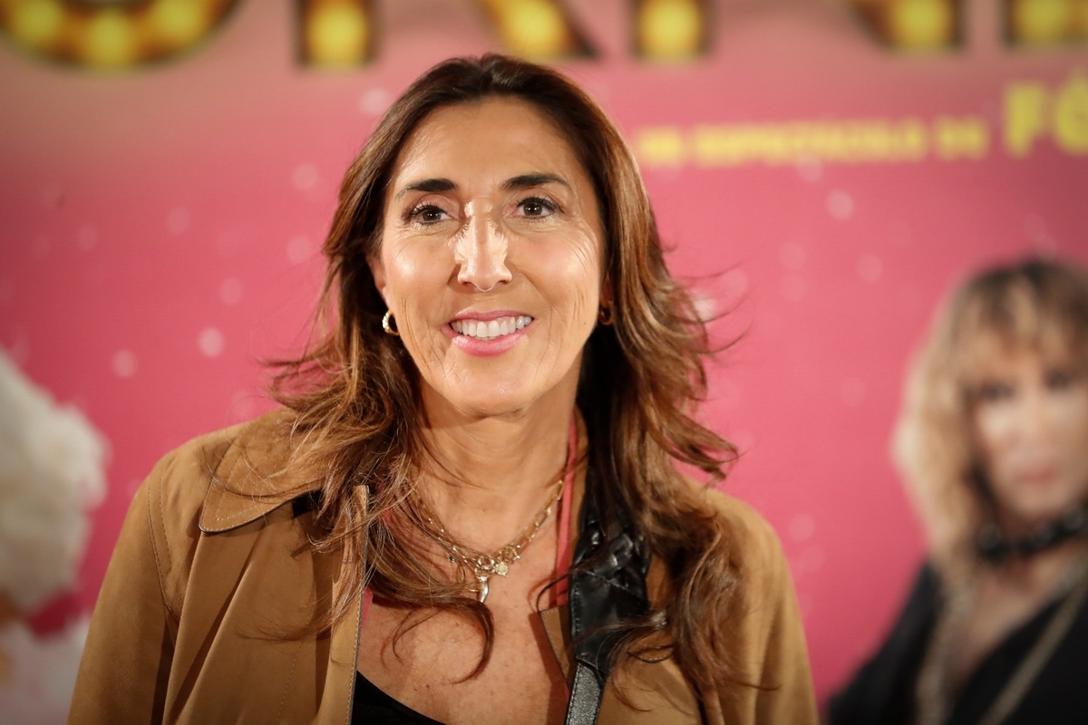 Paz Padilla en una presentaciÃ³ de teatre a Madrid