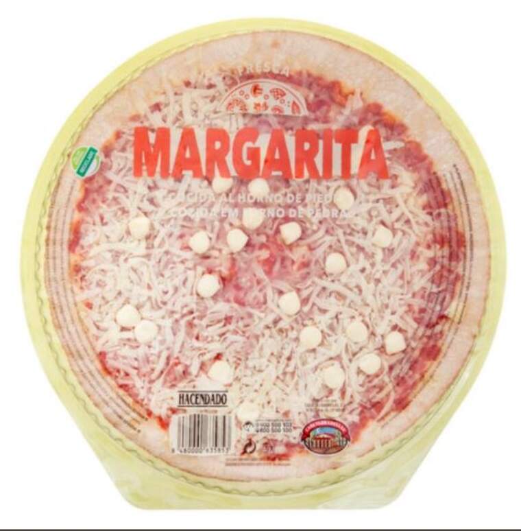 Pizza Margarita Hacendado