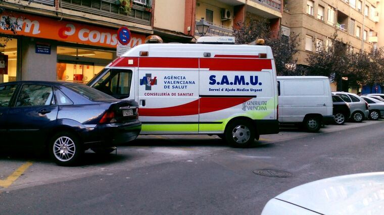 Una ambulància del SAMU en una imatge d'arxiu