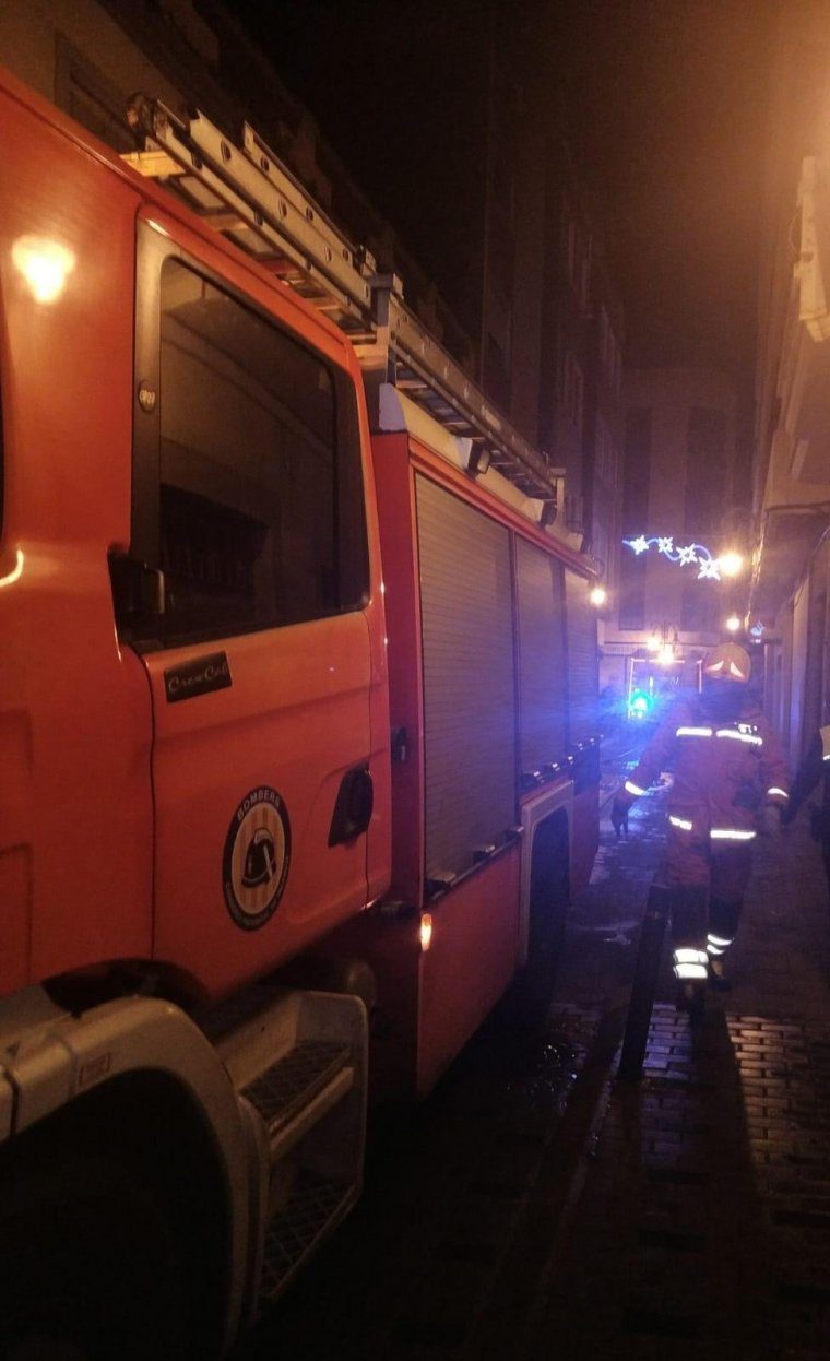 Bombers en les tasques d'extinciÃ³