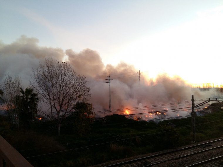 L'incendi estÃ  controlat a hores d'ara perÃ² no estÃ  extingit del tot