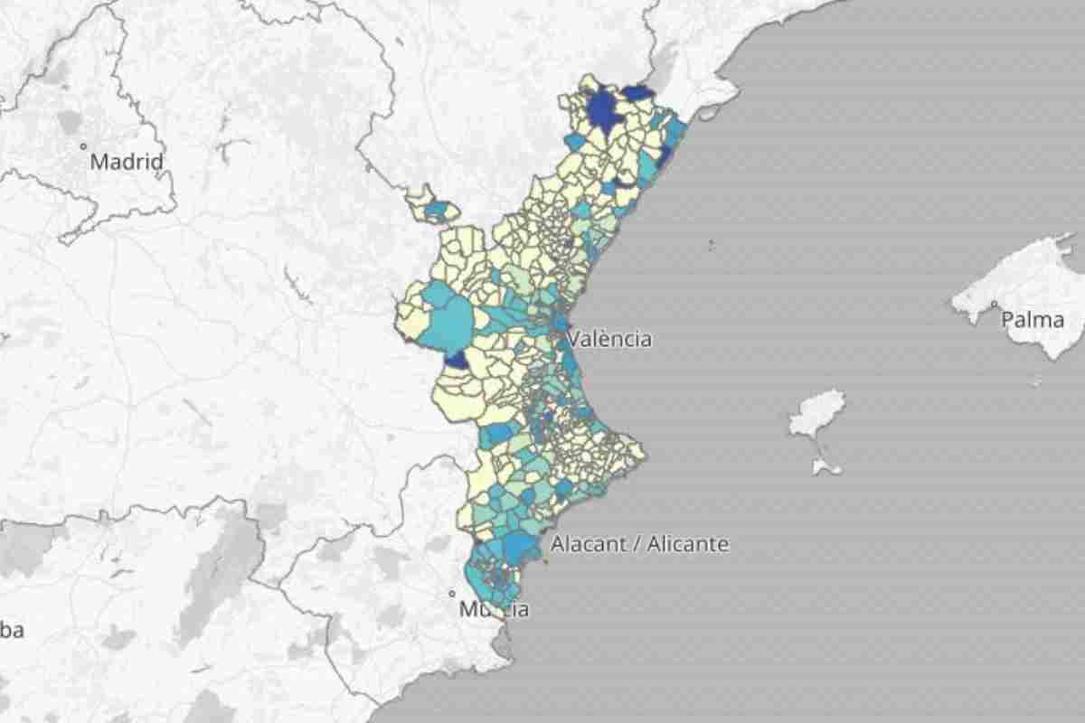 107 localitats valencianes han sumat positius en els últims quatre dies