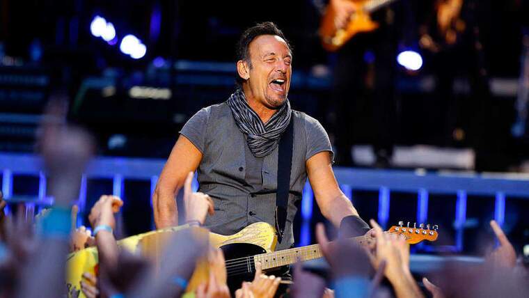 Polèmica en el concert de Bruce Springsteen