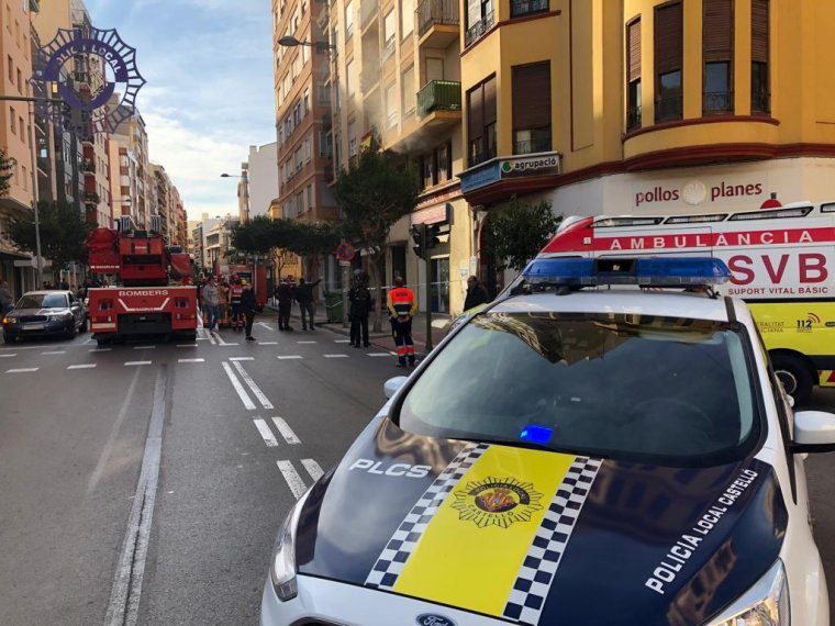 Actuació dels bombers