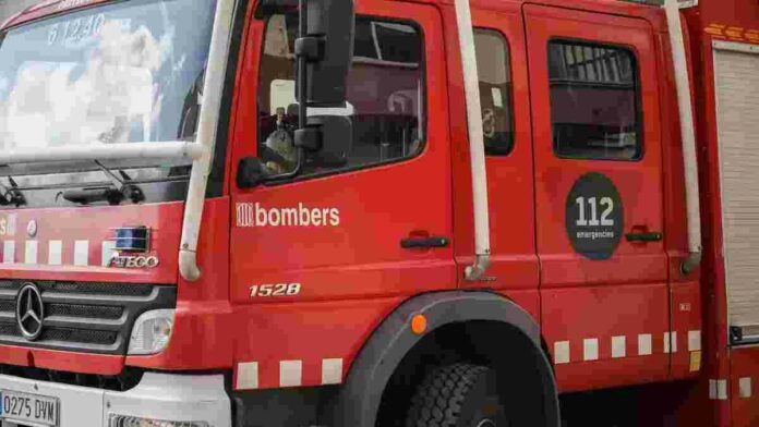 Imatge d'arxiu d'un camió dels Bombers de la Generalitat Imatge d'arxiu d'un camió dels Bombers de la Generalitat