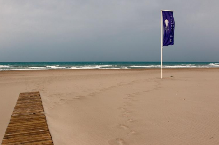 Imatge de la platja de Campelló