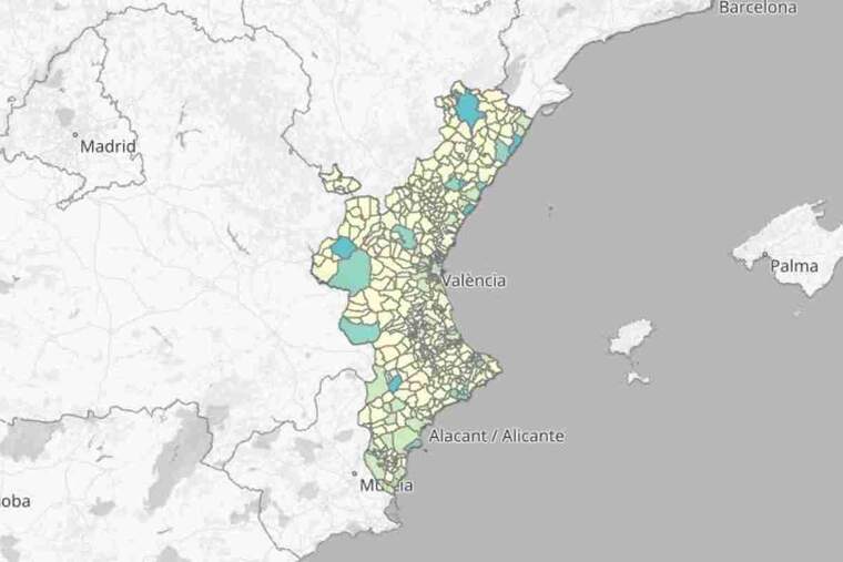 30 localitats valencianes han registrat casos nous en els últims 4 dies