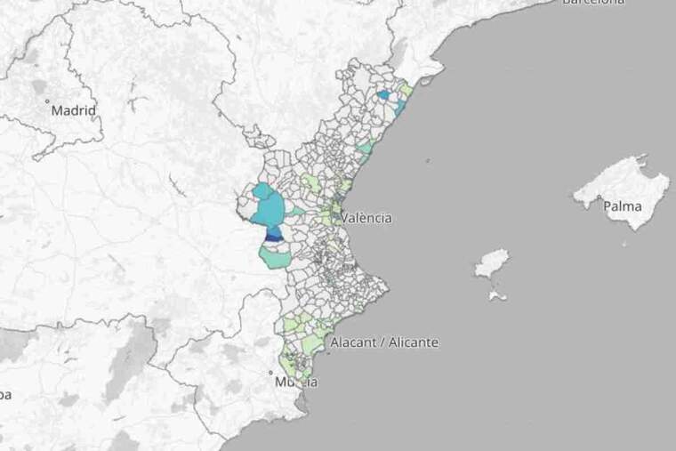 26 localitats valencianes han registrat casos positius de coronavirus en els últims quatre dies